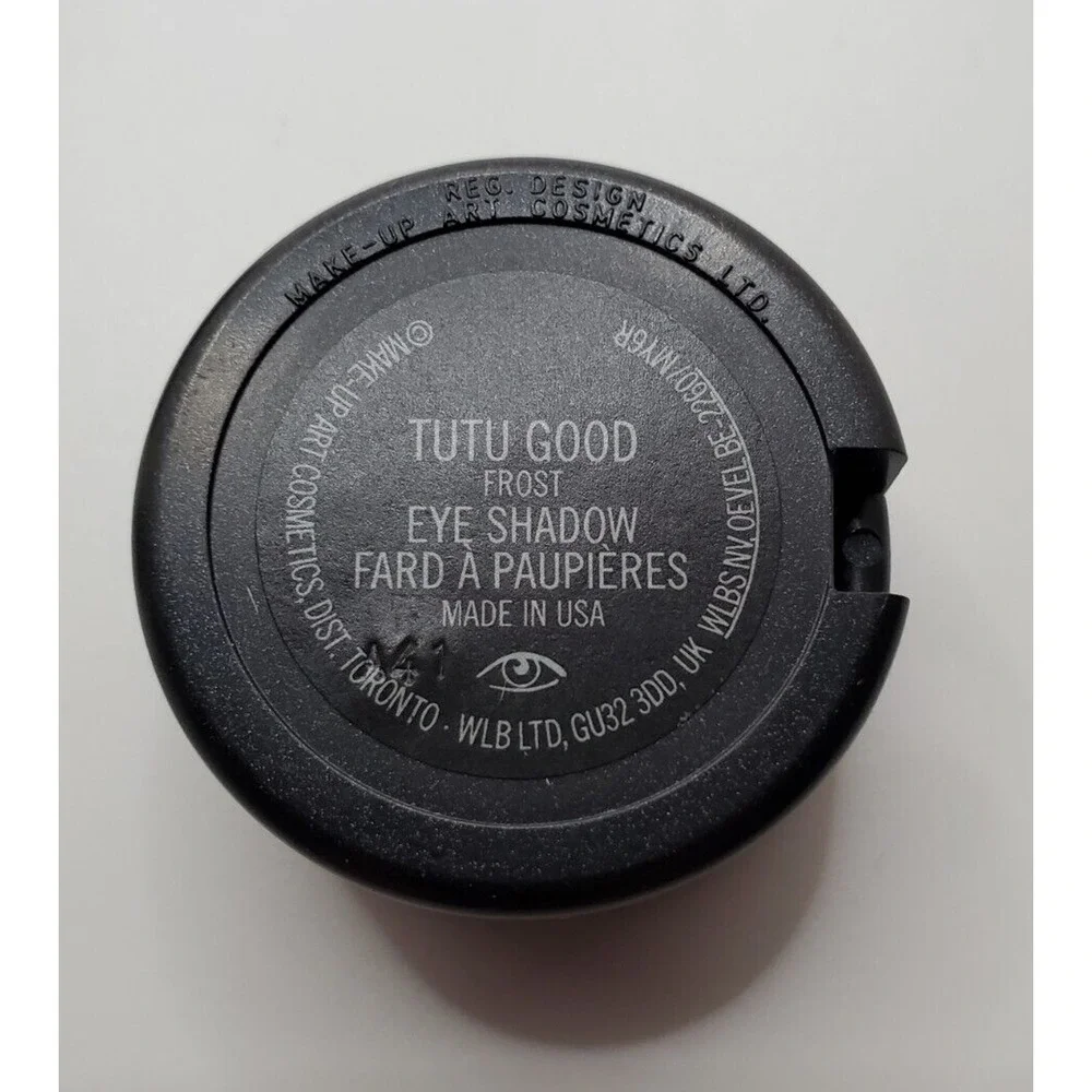 MAC TUTU GOOD Eye Shadow~ Gold Pink Duochrome Frost ~ 1.5gm/.05z BNIB